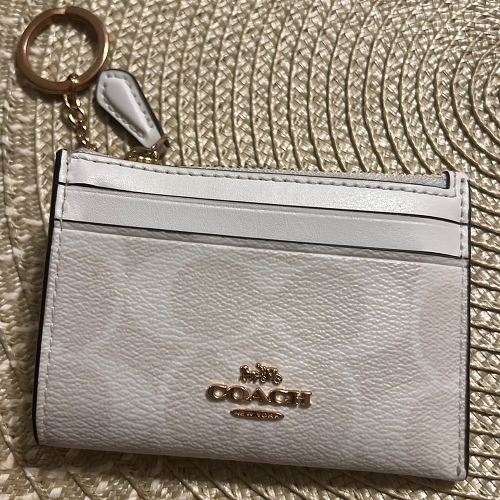 coach wallet/id case